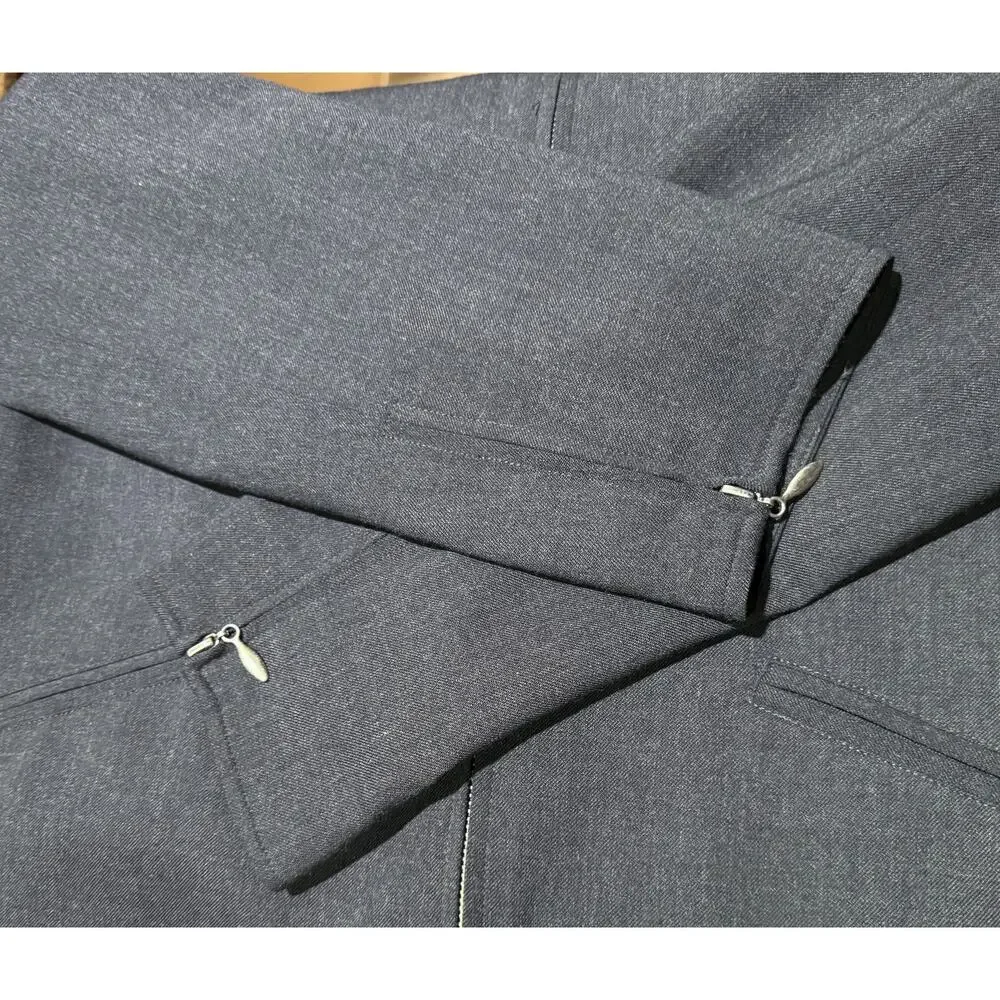 Womens Vintage Lauren Ralph Lauren Worsted Wool Jacket Sz 12P Minimalist Classic